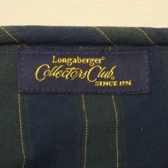 Longaberger 2007 Collectors Club Member Basket w/Liner & Protector Family Signed - Picture 13 of 13